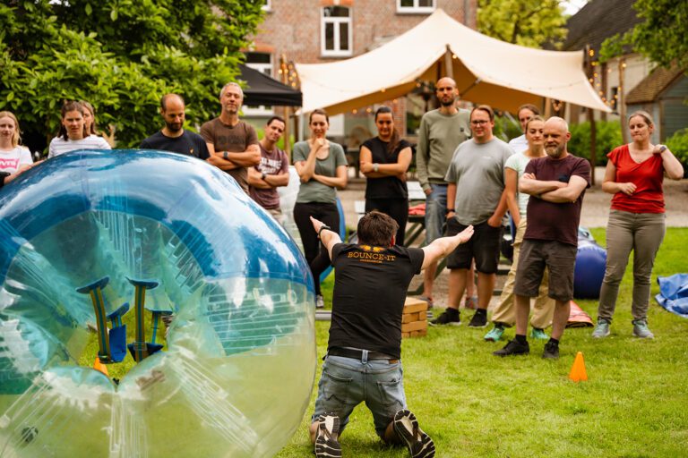 Briefing voor het gebruik van de ballen