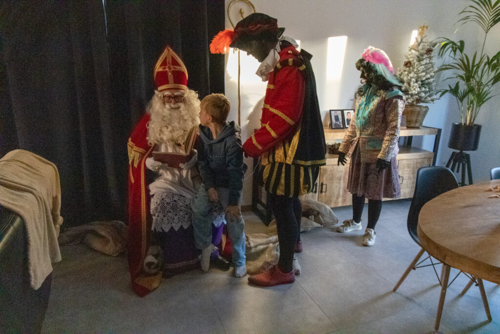 Sinterklaas op huisbezoek