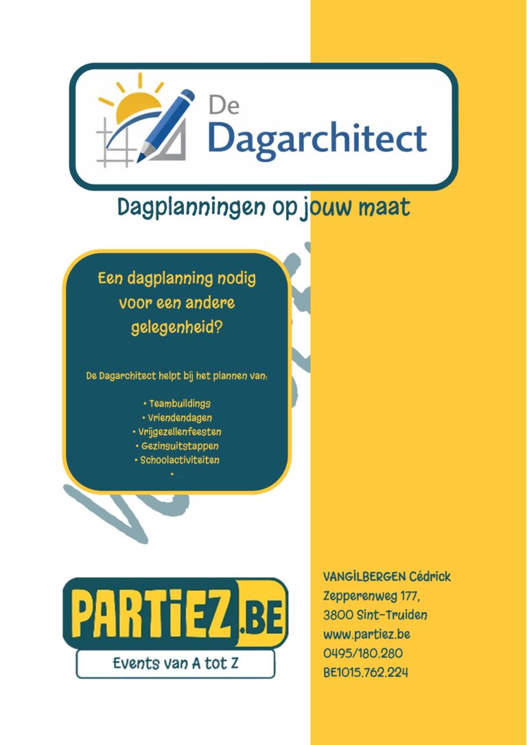 Voorbeeld dagplanning Teambuilding - Laatste pagina